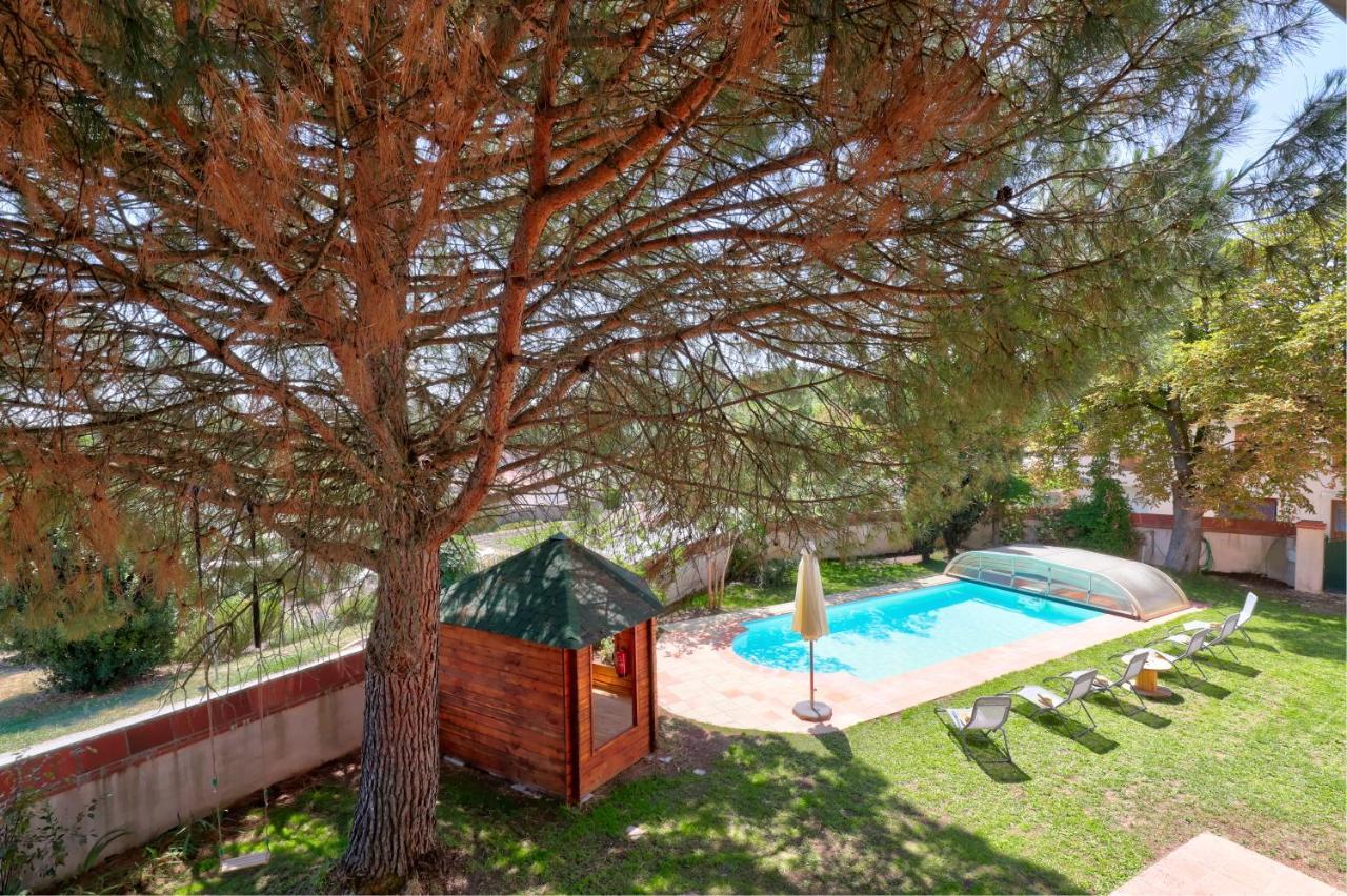 Gîte la grappe Occitane - 14 personnes - piscine privée Ambres Esterno foto